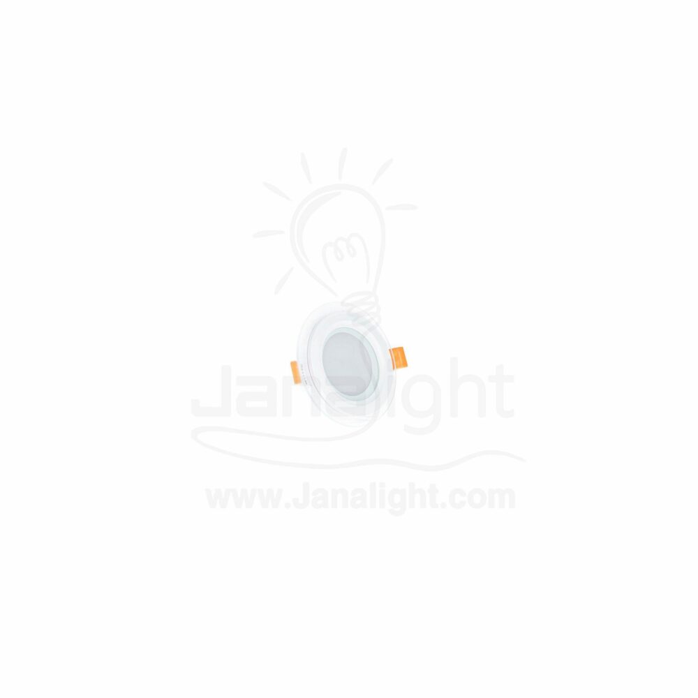 سبوت بانيل زجاجي 6 وات مدور وورم